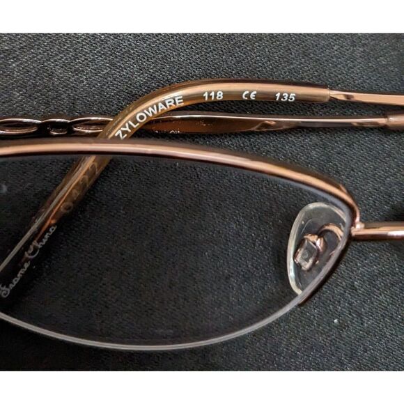 Sophia Loren M201 Women's Semi Rimless Metal Eyeglasses Frames Only‎ - Picture 2 of 8